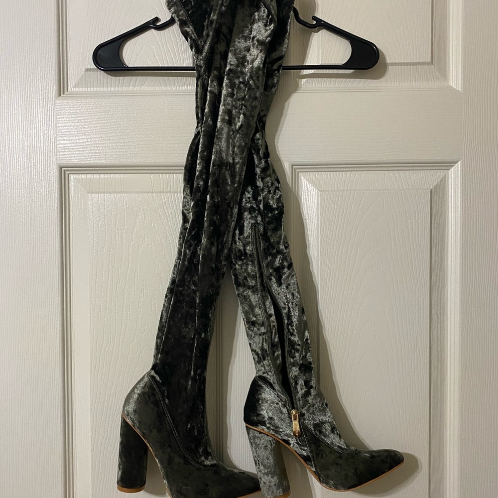 Thigh high boots